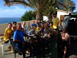 dive club on holiday in Tenerife