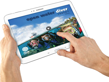 PADI Open Water Touch App